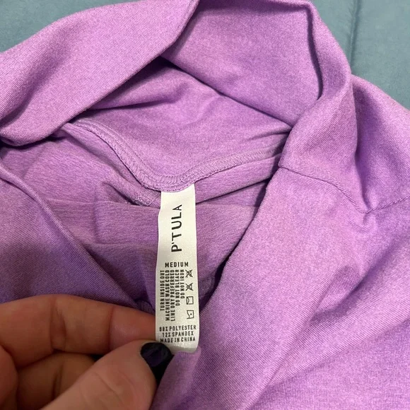 P'tula Bare Pro 26” Leggings in Lavender - Picture 4 of 4